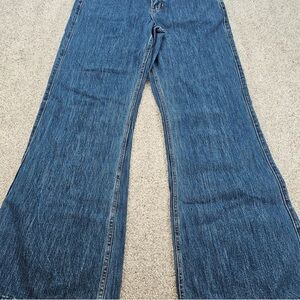 Stylish Blue Flare Women's Jeans